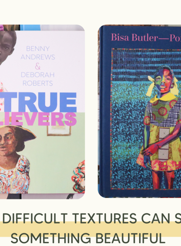 A Conversation Between Books: Exploring Layers of Art and Identity with Benny Andrews, Deborah Roberts, and Bisa Butler